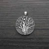 Lega di moda yggdrasil pendente albero della vita collana sole luna yin yang gioielli per uomini donne