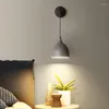 Wall Lamps LED Lamp Minimalist Bedroom Bedside Modern Study Reading Light TV Background Home Decoration Fixtures