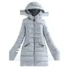 Jaqueta feminina de casacos de trincheira inverno outono 2023 mulheres parka casaco longo parkas parkas acolchoados femininos chaizetas mujer invierno kj1060 s