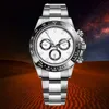 Pocket Watches Fashion Mens Watch Designer Watches Mechanical Watch 40mm Casual Sport Luxury Sapphire Watch All rostfritt stål Vattentät ungdomsvän