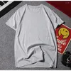 Men's T-skjortor Summer T-shirts Plus Size Big 6xl Men Casual 8xl 10xl Cotton Simple Home Tees Solid Color Black 52 54 56 58 60 62 64 66 68 70