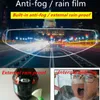 Nouveau mode casque Anti-buée Film étanche à la pluie Nano revêtement clair Patch de protection vélo électrique conduite moto universelle nouveau