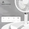 Appliances Xiaomi 7200mAh Portable Remote Control Fan Rechargeable Mini Folding Telescopic Floor Standing Summer Bedroom Cooling Fan