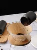 Grinhador de café manual gianxi moedor de café manual Burr Burr de alta qualidade Posicionamento de rolamento duplo Posicionamento de aço inoxidável Ferramentas de retificação ajustável 230512