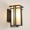 Wall Lamps Vintage Waterproof Sconce Outdoor Led Light Fixture With Mount Kit Retro Aluminum Fixtures