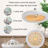 Fans Universal 2in1 AC 85V265V E27 12W Led Lamp E27 Ceiling Fan Led Light Bulb For Home Office Night Market and more J22 21 Dropship