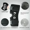 Knäskämpar armbåge aluminium dubbel gångjärn fitness stöd patella bälte elastisk bandage band sport rem strace protector fotbollssporter