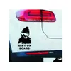 Car Stickers Reflective Baby On Board Decal Er/Anti Scratch For Body Light Brow Front Back Door Bumper Window Rearview Mirror Drop D Dhtla