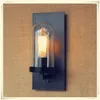 Wall Lamp American Country Style vardagsrum Lätt industriell lager Aisle Bar dekorerad E27 AC110-240V