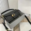 Berühmte Tabby-Umhängetaschen für Damen, hochwertige Designer-Handtaschen in Schwarz, FELICIE-Umschlag-Umhängetasche, Damen-Geldbörsen, POCHETTE-Geldbörsen