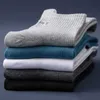 10 Man Socks Pairs Wholesale Compression High cotton Quality Lot socks Casual Breathable men Cotton Run Sports Men gift Sokken Large size38-45