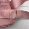 Lu partout ceinture sac extérieur Sacs redyo Femmes Hommes Taille Sac Gym Élastique Réglable Sangle Fermeture Éclair Fanny pack rose