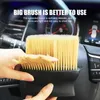 Ny Auto Outlet Cleaning Brush Dashboard Air Conditioner som beskriver damm Sweeping Tools Inomhus Home Buro Duster 2023