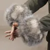 Sleevelet Arm Sleeves Winter Short Hairy Women Warmers Faux Raccoon Fur Soft Fluffy Fashion Sleeve Ladies Cute Accessories Cuff W101C 230512