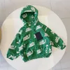 Kinderkleidung Mantel Jacke Hoodie Jungen und Mädchen Designer Luxus Reißverschluss dünner Stil Hoodie Baby Kleinkind Frühling und Herbst Jacke Babykleidung 100cm-1 r1z7 #