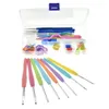 DHL 50SET 16PCS/SET CROCHET HOUCS Иглы