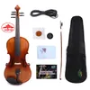 Violon acoustique électrique Yinfente 5 cordes 4/4 érable + épinette sans CaseBow # EV1