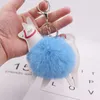 Porte-clés Moelleux Mignon Alpaga Furball En Peluche Lamas Pendentif Charme Fourrure Artificielle Pompon Porte-clés Sacs Accessoires En Gros