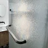 Autocollants de fenêtre Nuelife motif 3D autocollant en verre dépoli isolation thermique Film d'ombrage Anti-peep salle de bain crème solaire Opaque