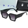 Europe et les États-Unis Fashion Big Frame Square Sunglasses Sungass Sunglasses Tous les lunettes de soleil de Trend Street Street pour hommes et femmes