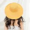 Booke Gaoke 2023 est Big Wide Brim Beach Hat Fashion Summer UV Protection Sun For Women Folding Visor Chapeu Feminino