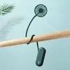 Fans 1200mAh Portable Min Neck Fan Foldable Handheld USB Cooler Fan Rechargeable Mute Sports Small Neck Fans for Traveling Outdoor