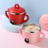 Processeurs Bol de bol à température constante intelligente Bol de nourriture supplémentaire pour les bébés chauffant la vaisselle non glisser la vaisselle de qualité alimentaire