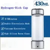 bouteille titane portable hydrogène aquarement tasse de cup ionizer / générateur Super antioxydants ORP Hydrogène Water Bottle 420 ml