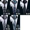 Mans Black Formal Ties Bussiness Neck Tie Set 패션 고품질 실크 타이를위한 고품질 실크 넥타이 브랜드 넥타이 넥타이 252Q