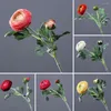 Decorative Flowers Attractive Peony Bouquet Smooth To Touch Artificial Flower Thick Petals Single Branch Simulation Decor