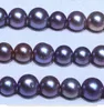Perlen Andere 11-13MM Super Große Natürliche Edison Runde Perlen Lose Süßwasser Orange Und Lila 30PCS/LOTAndere