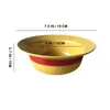 Bowls One Pieced Luffy Straw Cute Cartoon Hat Ceramic Ramen Bowl Anime Noodle Soup Instant U5e2