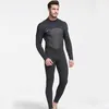 Traje de neopreno SBART de 5mm para hombre, negro y gris, para buceo, surf, traje completo, traje de neopreno, traje húmedo Men255W