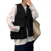 Gilet da uomo 2023 Primavera Estate Mens Fashion Tooling Vest Homme Streetwear Giacca senza maniche Gilet Thin Multi-Pocket Outdoor Tactical Coat