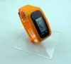 10st Multi-Function Pedometer Watches Armband Pedometer Silikon Running Counter 0-99999 Steg Counter Color Slumpmässigt