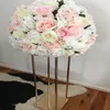 Decoração de festa Casamento Metal Flower Stand Road Table Central Pieces Coluna de eventos 1320