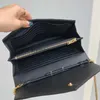 stylisheendibags Retro-Quadrat-Tasche, einfache Umschlag-Geldbörse, modische Kette, Umhängetasche, klassische Wellenstruktur, Umhängetaschen, Reisen, Freizeit, Pendeln