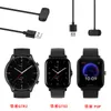 전자 장치 2pcs/lot 1m hua-mi amazfit gtr 2/gts 2/bip u 스마트 시계 충전기베이스 도크 용 USB 마그네틱 고속 충전기 케이블 소비