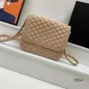 Designer Bag Women Shoulder Bags Flap Diamond Lattice Lamb Leather Luxury Cross Body Bag Wallet Double Layers Organ Handbags Gold Letter Hardware Hasp Fashion Purse