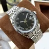 Luxury Designer Watch Mens Watch Movement 36 41mm full rostfritt stål 126333 Vattentät rosa 28 31mm Datejust Holiday Gift Womens2736