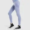 Pantalon actif taille haute Legging respirant Gym Fitness Push Up vêtements Leggings pour femmes collants teints Yoga pantalon sans couture