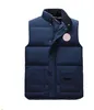 Дизайнерский пуховый жилет с карманами Куртки Парки с длинным рукавом на молнии Мужские пуховые куртки Повседневное пальто m-xxl
