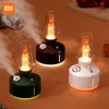 Appliances Retro Lamp Xiaomi Air Humidifier Wireless Aroma Diffuser Night Light Essential Oil Diffuser Colorful Mist Atmosphere Table Lamp