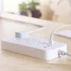 Adaptadores 100% Original Xiaomi Mi Power Socket Strip com 3 USB 5V 2.1A Extensão de carregamento rápido 6 soquetes com porta de segurança