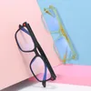 Solglasögon Fenchi TR90 Square Blue Light Blocking Kids Glasses Computer Eyewear For Girls Boys