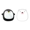 Rabagratifs Mignon Cartoon Penguin Polar Bear Electric Handrs Wabmers USB Rechargeable Doubleside Heating Pocket Pocket Power Bank