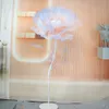 New Wedding Decoration Simulation Screen Peony Flower Display Window Shopping Mall Scene Layout Large Gradient Peony Set