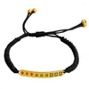 Schlüsselanhänger, gewebtes Armband, Handgelenk, Seil, geflochtene Kordel, Mahjong-Stil