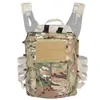 Stuff Sacks Tactical Zip-on Panel Pack Zipper-on Pouch Molle Plate Carrier Hunting Bag For Paintball JPC 2 0 Vest2948