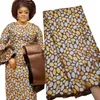 Tessuto in pizzo francese tessuto in tulle di alta qualità 2022 ricamato tessuti africani in oro nigeriano in oro per abito da sera cucito A2771